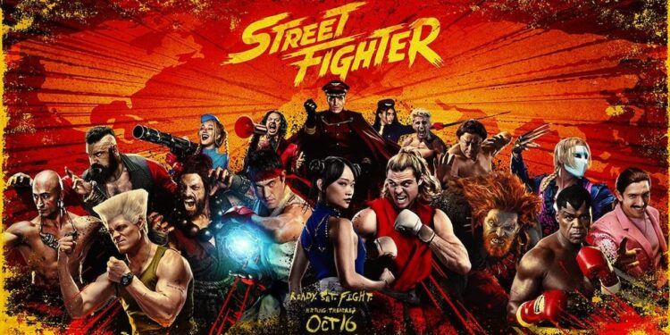 Capa do filme Street Fighter de 2026