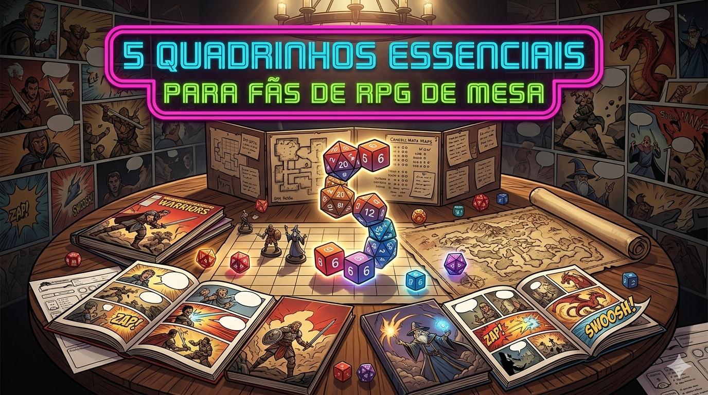 quadrinhos e rpg de mesa, dicas para ler