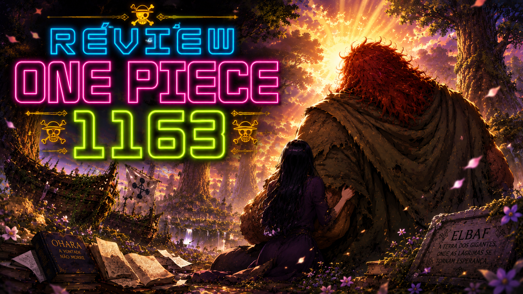 capa review one piece anime 1163 robin e saul