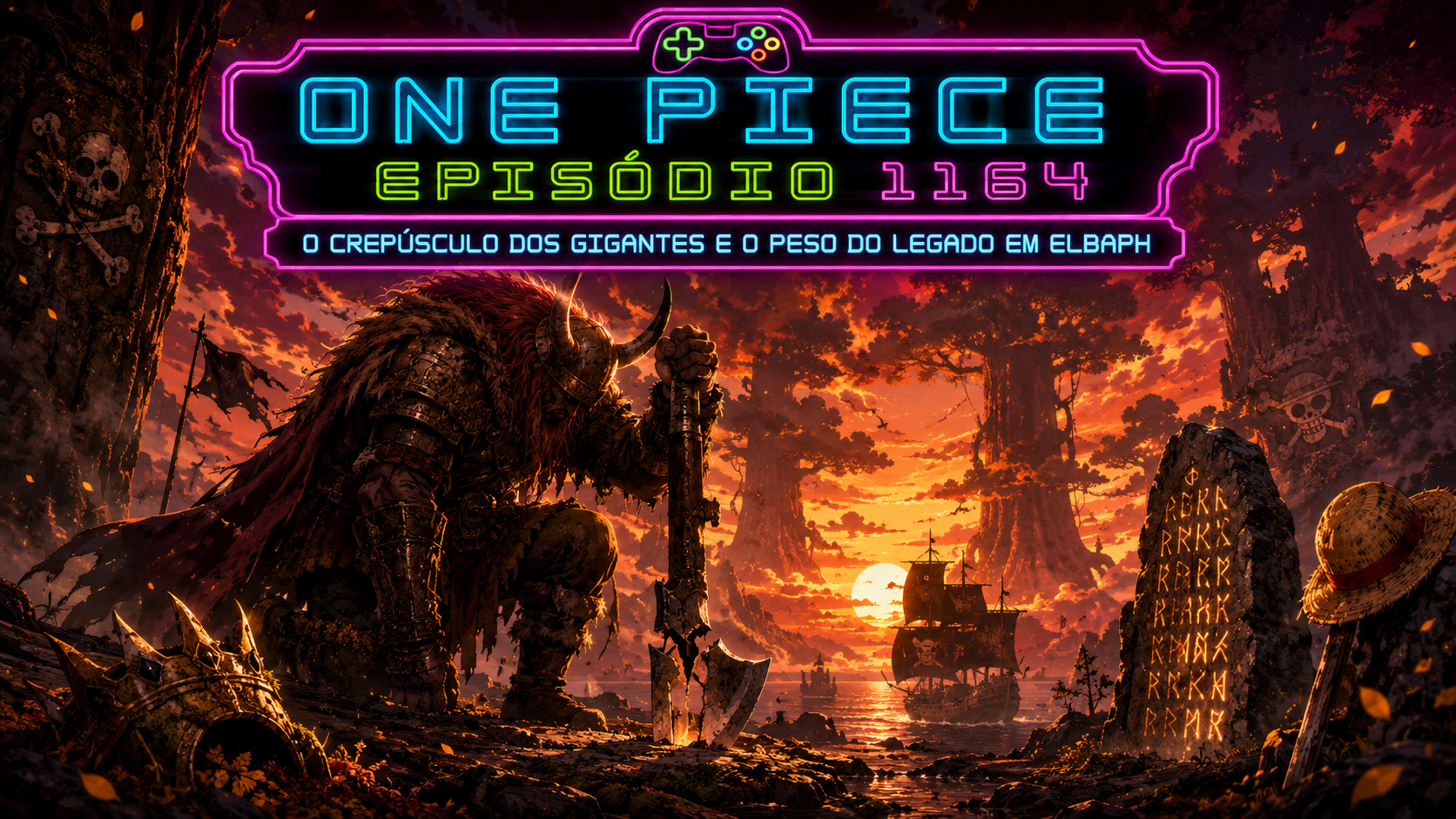 capa de review de episódio de one piece 1164